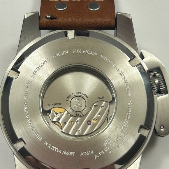 ***MENS ANDROID SKY GUARDIAN AUTOMATIC STRAP WATCH*** - Picture 4 of 8